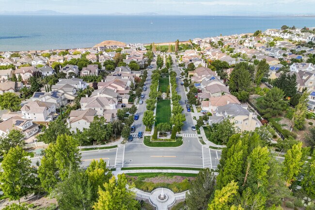 New Pacific is located directly in front of the San Pablo Bay.