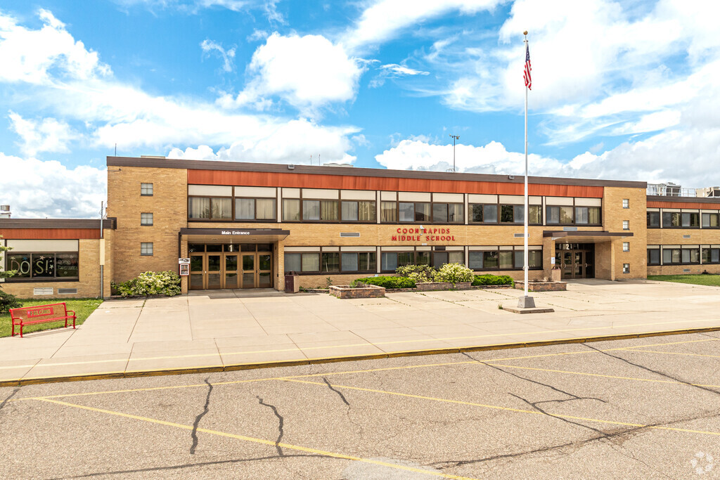Coon Rapids Middle School serves over 1400 students.
