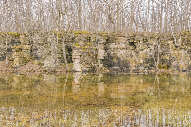 High Cliff State Park is 10 miles from Little Chute and full of peaceful scenery.