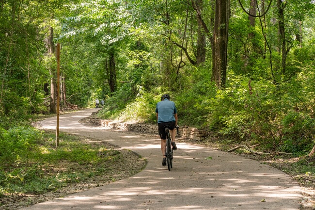 The Wolf River Greenway offers Poplar Estates 26 miles of paved river trails.