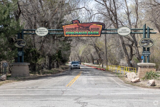 Visit Ogden's George S. Eccles Dinosaur Park sprawling over 5 acres in East Bench with over 100 dinosaur replicas.