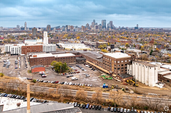 Logan Park is home to the largest art complex in Minnesota.