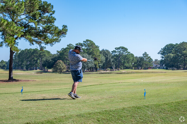 Golfers of Ragsdale can tee it up at River Pointe Golf Club.