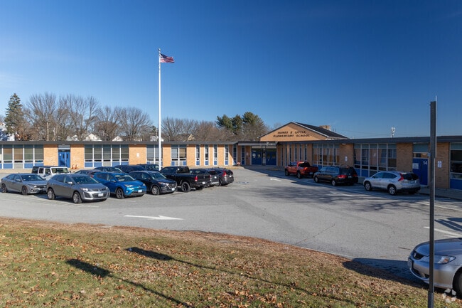 View of Agnes E. Little Elementary School in Pawtucket.