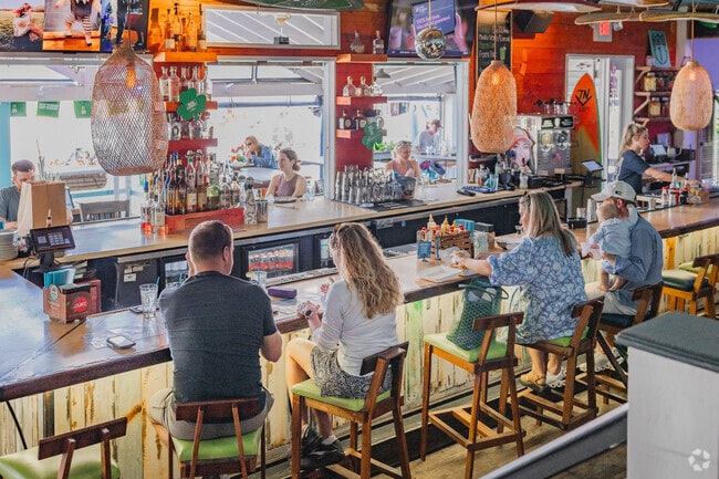 Enjoy food and drinks with friends and family at Mex 1 Coastal Cantina on Sullivan's Island.