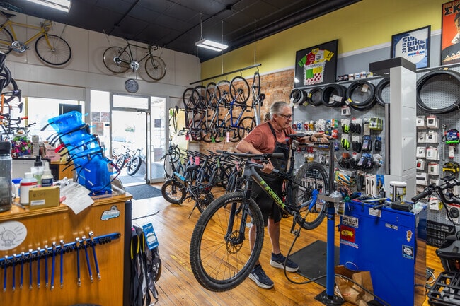 Bike and Soul is a locally owned bike shop in the heart of downtown Angola.