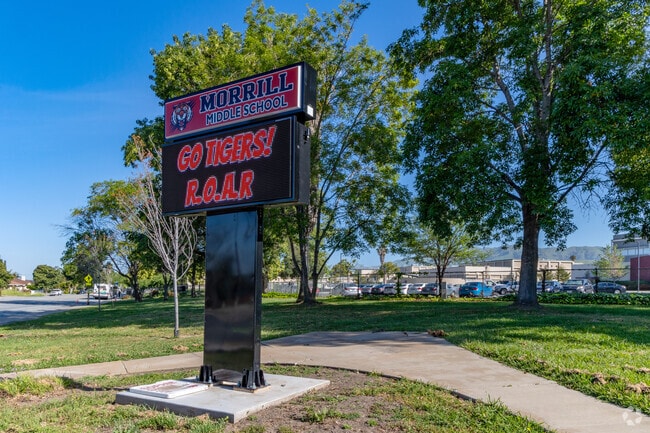 Morrill Middle near Brooktree offers A-rated academics and STEM-focused learning for local students.