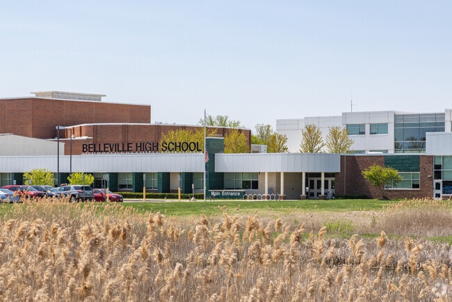 The Belleville High School football team has won back-to-back state championships.
