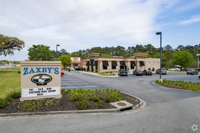 A variety of fast casual dining is available in Southwest Chatham such as Zaxby's.