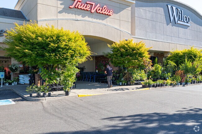 True Value supplies Parkway East homeowners with tools and garden goods.