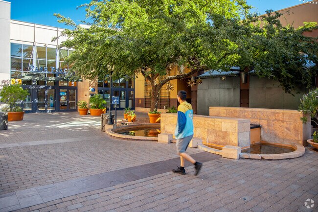 Outdoor space at Park Place mall brings a sense of charm to the retail hub.