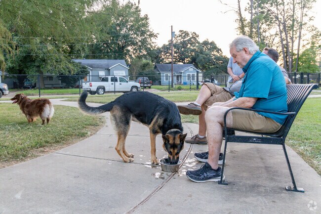 Deerfield dogs of all size are welcome at the Hynson Dog Park.