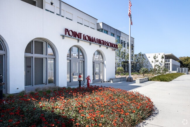 Point Loma High School is located nearby La Playa.