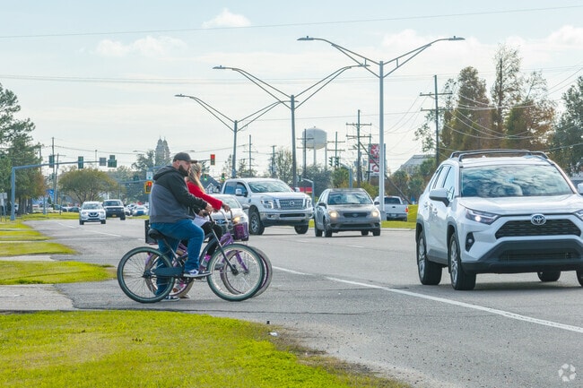 Get around Schriever quickly with a bike ride.