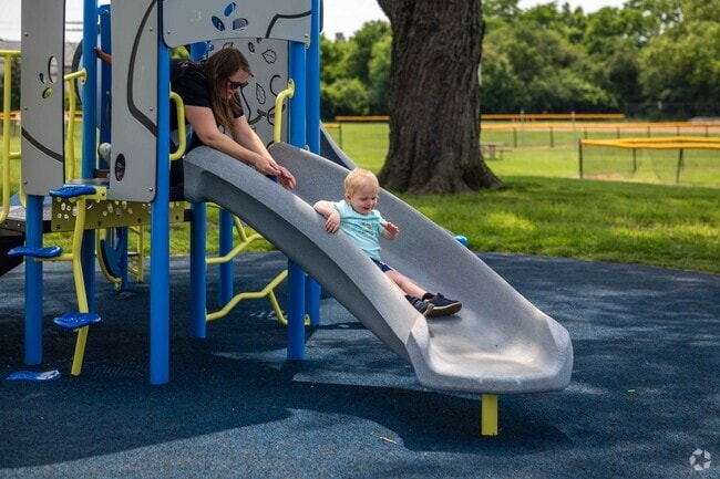 Kids can enjoy the playground at Goldman Park near Dixie Heights.