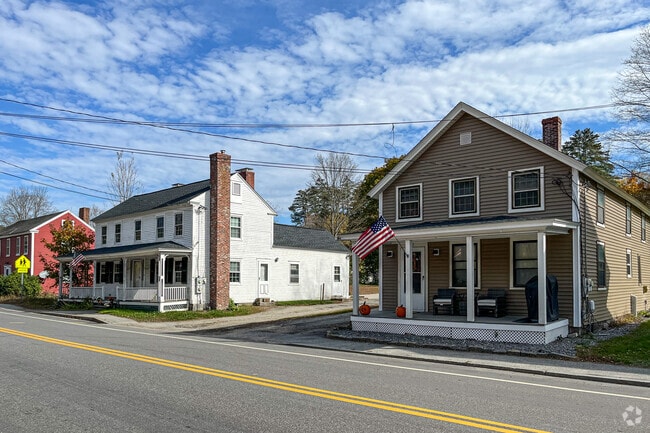 Well maintained two-story homes are found in the New Boston neighborhood.