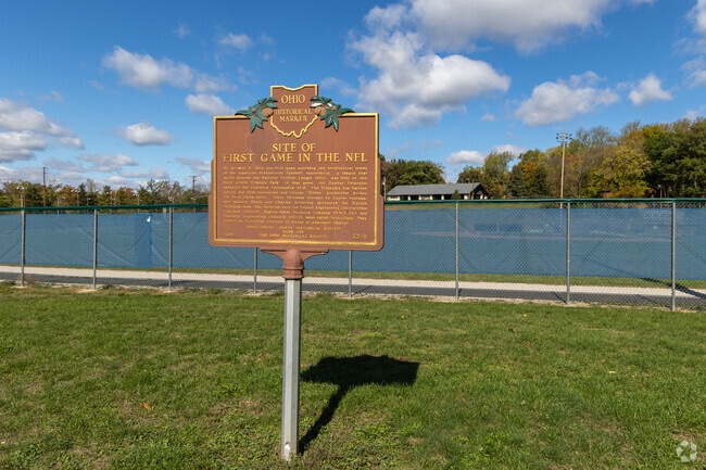 In 1920, DeWeese hosted the first NFL game and made history.