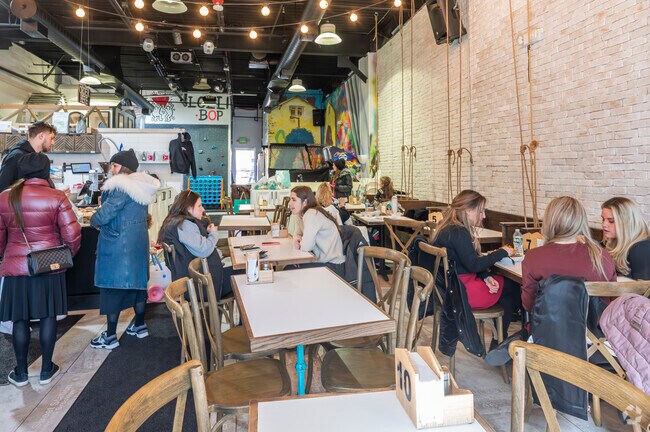 Lollibop Café & Play in Lawrence offers coffee and a play space for families.