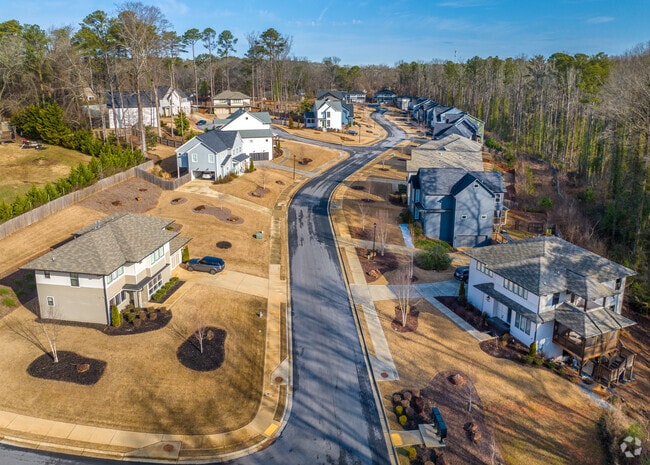 Candler-McAfee has beautiful Millennium Homes subdivisions.