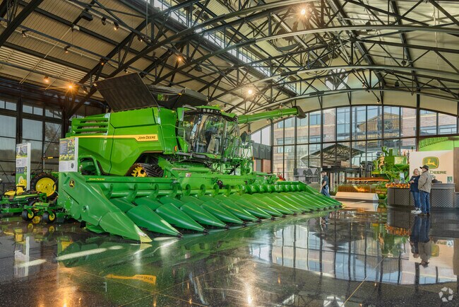 Stop by the John Deere Pavilion near Old Towne to get up close with behemoth machinery.