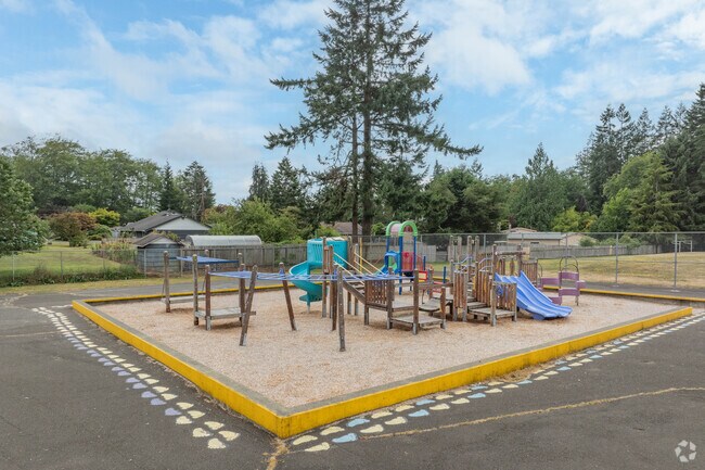Take your kids to the playground at Central Park Elementary School.