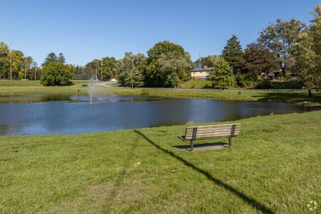 Sleepy Hollow Park is a great place to relax lakeside in Scott Park.