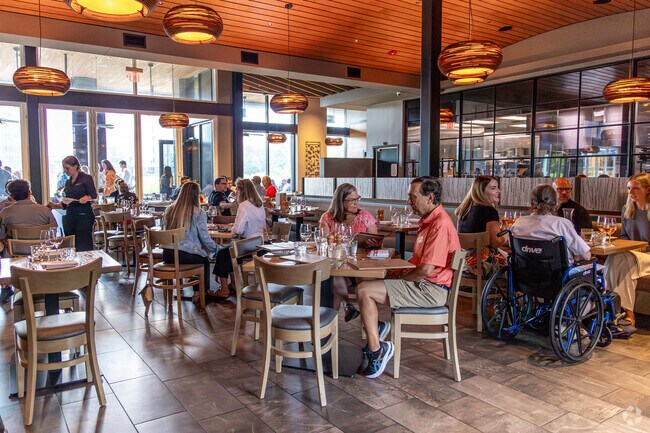 You can enjoy fine dining only minutes away from Springfield at NAPA in Kingsley.