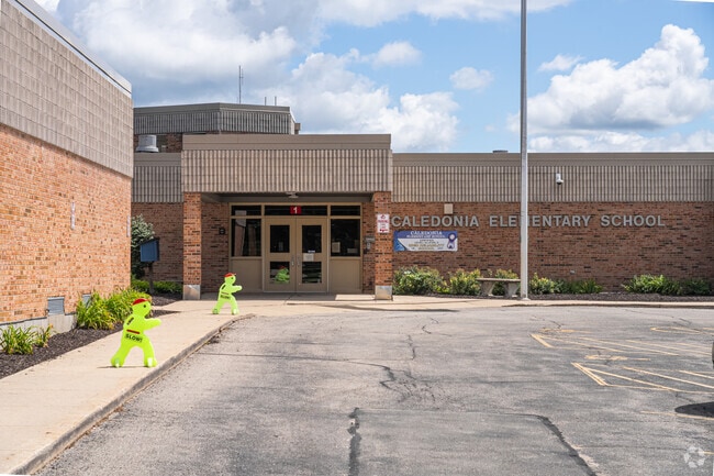 Caledonia Elementary School has excellent academics.
