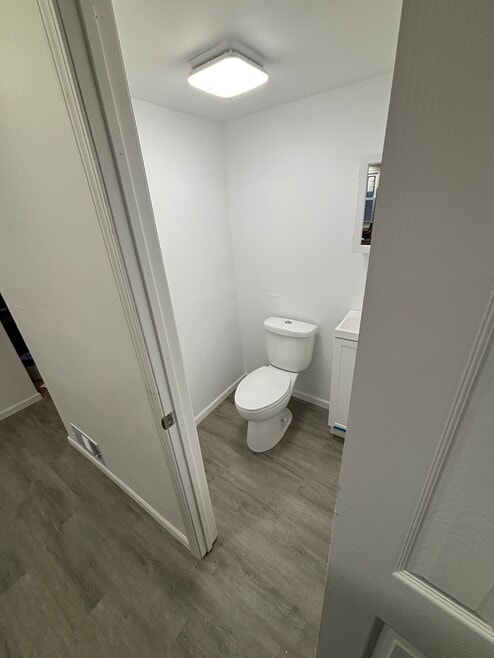 Half bathroom downstairs