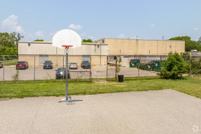 Oak Park Preparatory basketball court in Oak Park.