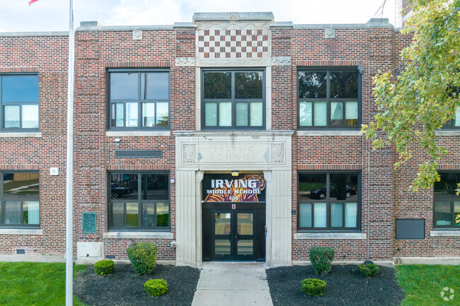 Irving Middle School serves grades 5-8.