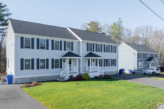 Townhouses and condo lots dot each Weir Village neighborhood.