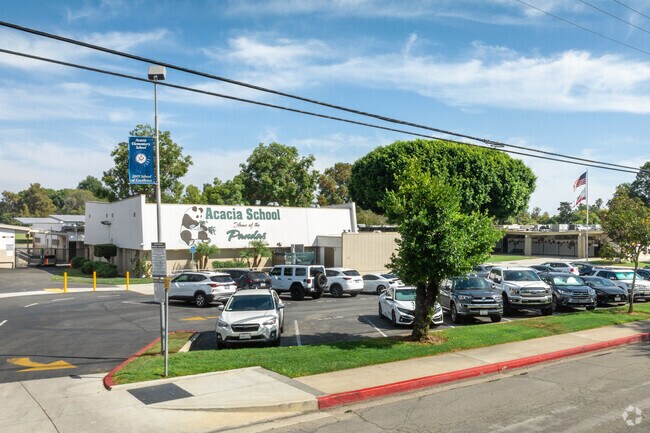 Kids love the playground equipment at Acacia Elementary School in Fullerton.