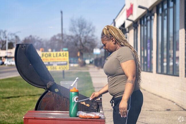 Residents of Petosky-Otsego enjoy barbecuing outside when the weather is nice.