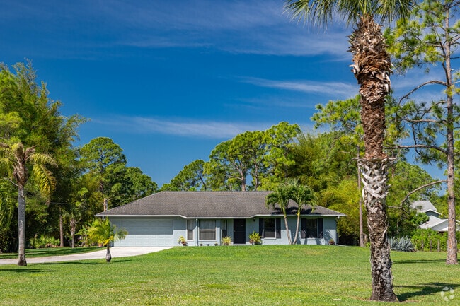 Older ranch style homes are a common sight in Rural Estates.