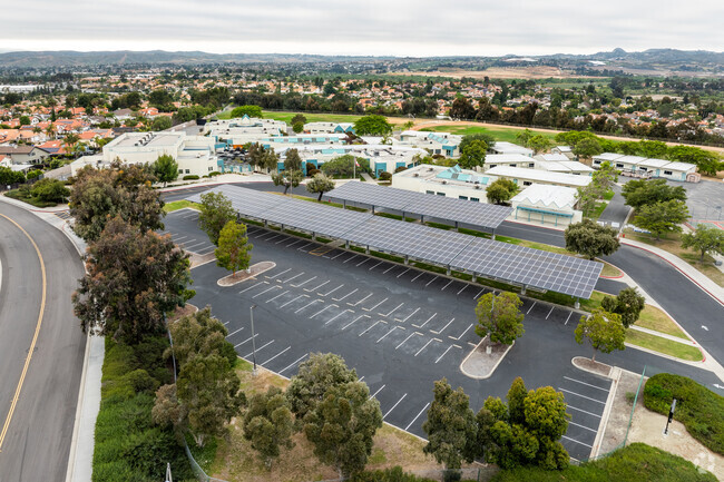 Christa McAuliffe Elementary School has solar panels for enegery savings.
