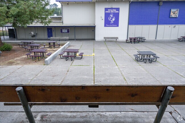 Petaluma Junior High School challenges and encourages children to learn.