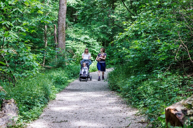 Walkers of all ages take in the beauty of the Ozarks at the Springfield Nature Center.