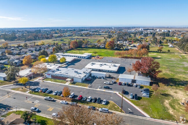 Westside Elementary School offers a sprawling campus when viewed from above.
