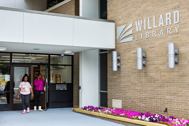 The Willard Library is a free resource center for North Central students in English and Burmese.