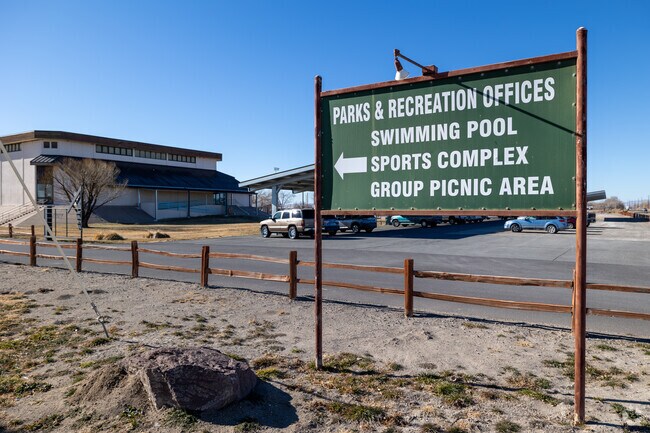 Churchill County Regional Park in Fallon offers recreational facilities for all ages.