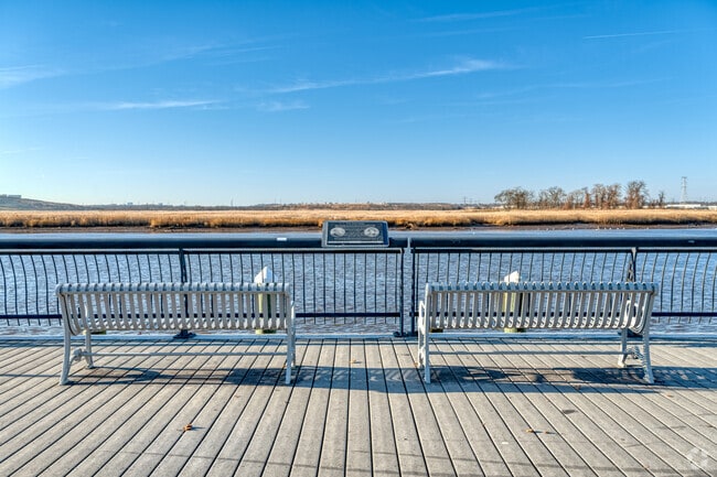 Enjoy the river views at Kevin Buchanan Riverfront Park.