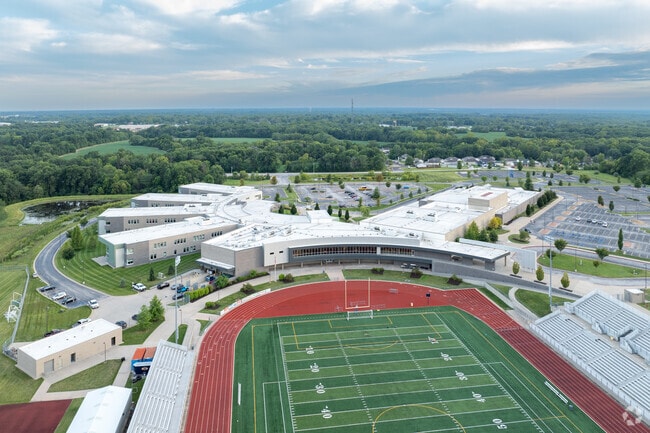 Muriel W. Battle High School serves students in grades 9-12.