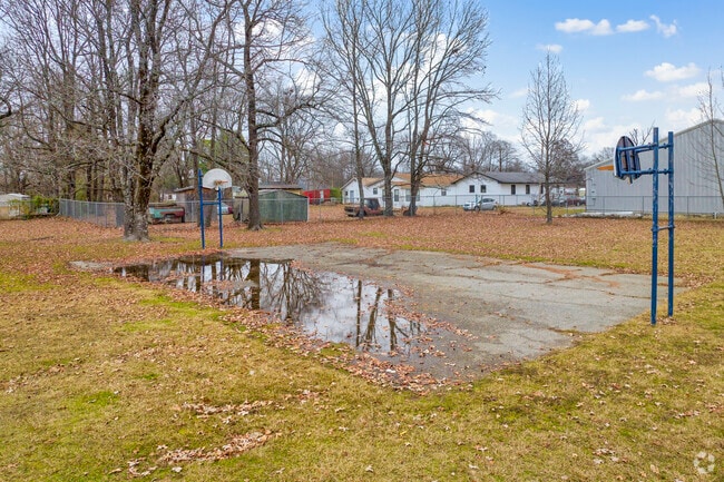Harris Elementary School pride can be seen around campus.