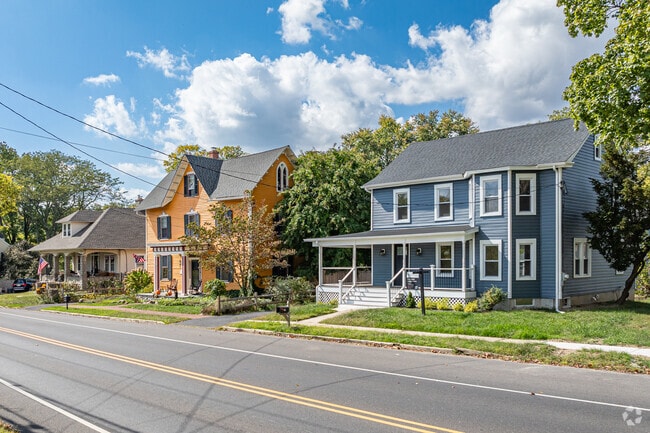 Groveville offers a suburban feel where most residents own their homes.