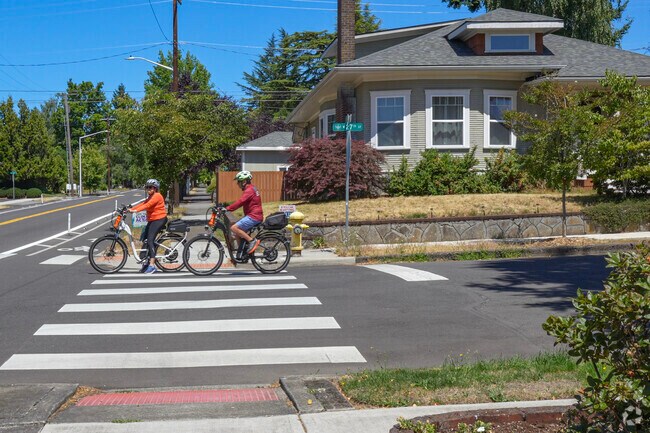 Carter Park is popular neighborhood for cyclists in Vancouver, Washington.