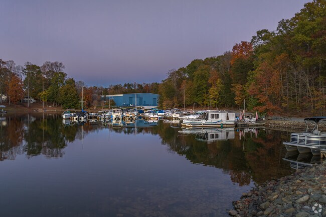 Carolina Marina provides picturesque scenery in the vicinity of Stokesdale.