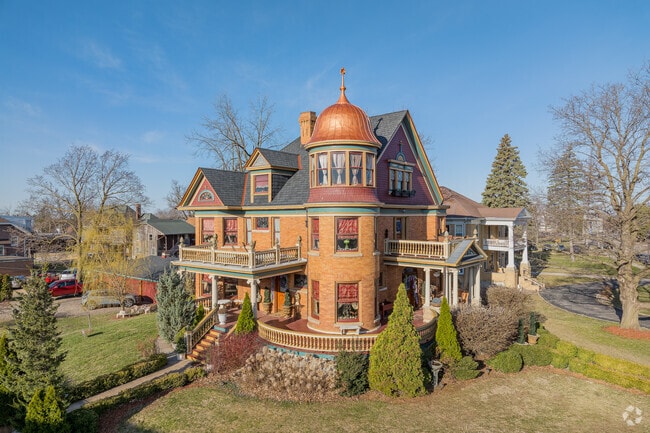 Well-maintained Queen Anne Victorian homes in Platteville add charm to the city.
