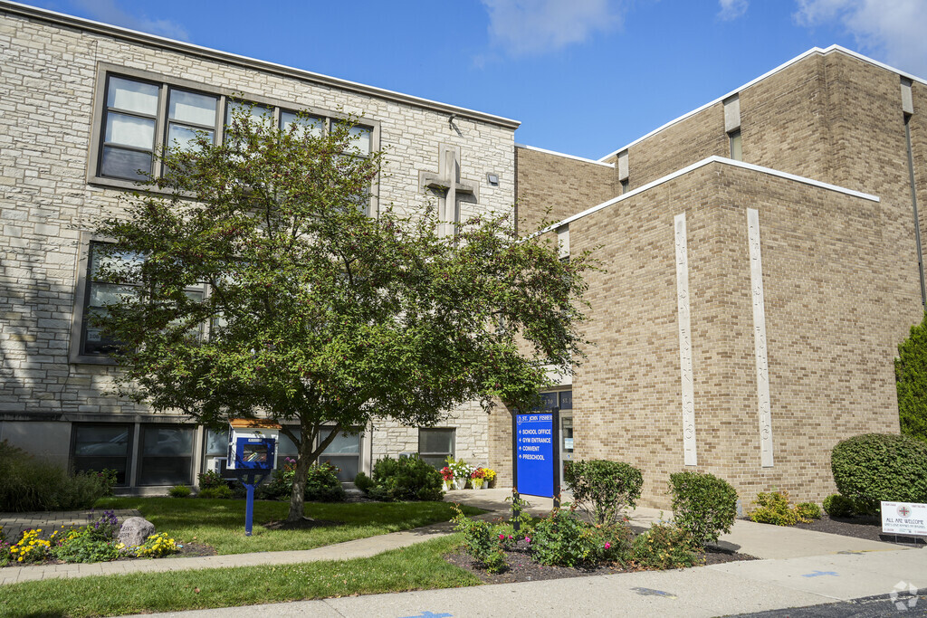 St John Fisher Elementary School provides private education in the neighborhood of 
Beverly