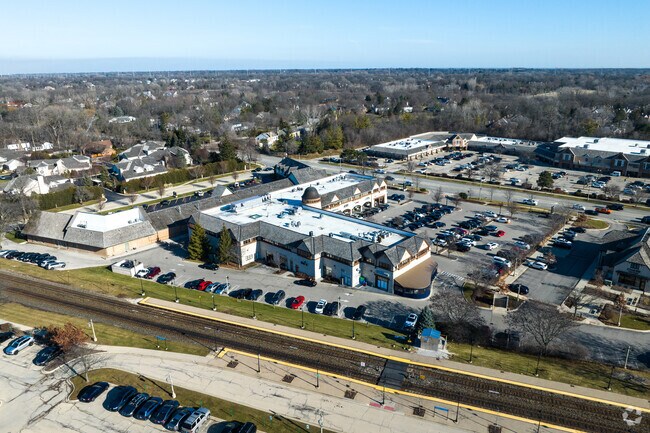 Fusion Academy Lake Forest is located next to the Metra station.